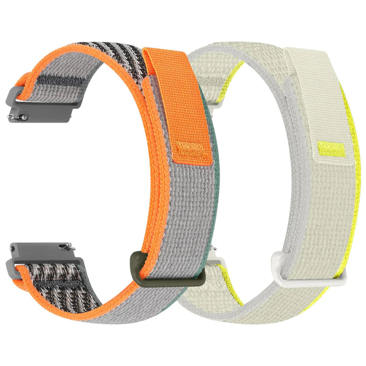 2 Pcs 20mm 22mm Nylon Quick Release Smart Watch Strap - OneBag