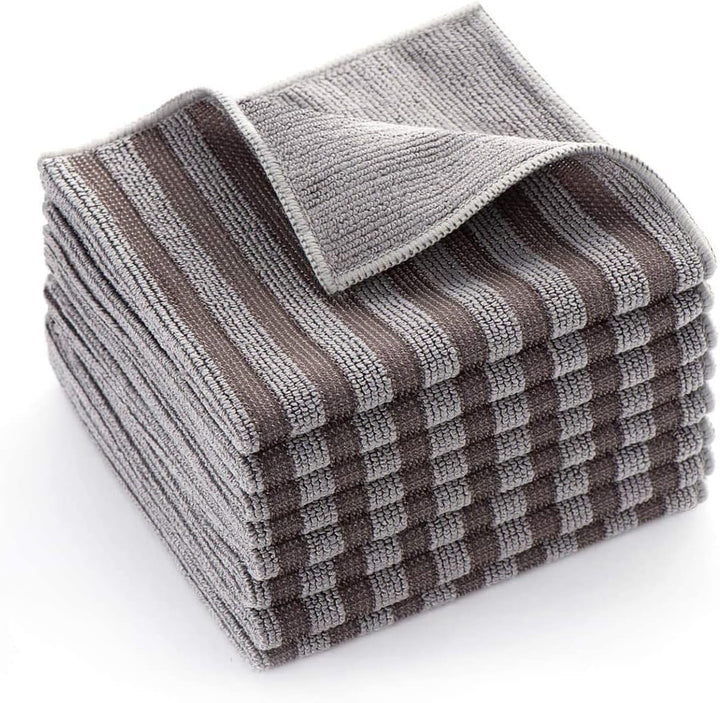 8 Pcs eco-Friendly Microfiber Cleaning Cloth - OneBag