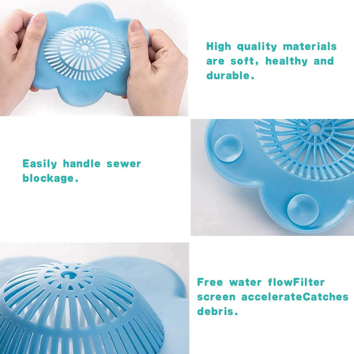 4 Pcs Shower Drain Covers - OneBag