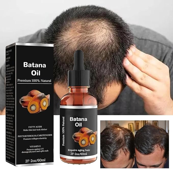 2 Pcs Batana Hair Oil for Healthy Hair Growth,Promotes Hair Wellness for Men & Women, Enhances Hair & Skin Radiance,Leaves Your Hair Smoother - OneBag