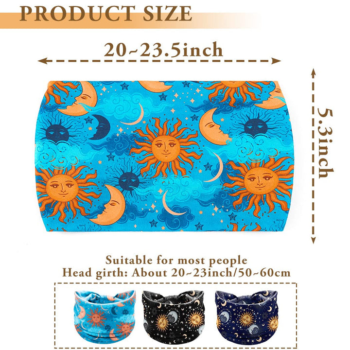 3 Pcs Wide Knotted Headbands - OneBag