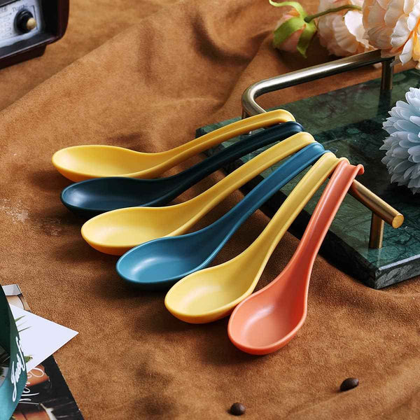 Soup Spoon Set ECO Friendly Dinner Spoon Set (Pack of 12)