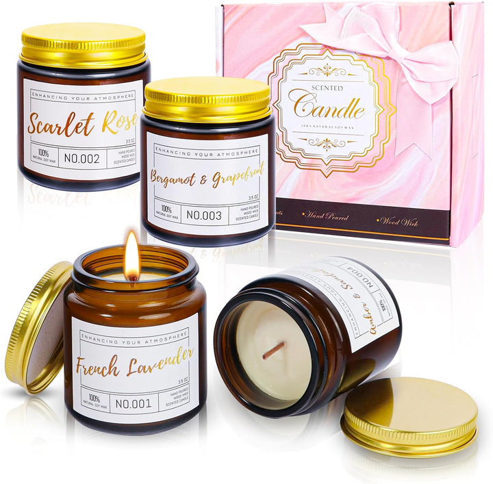 4/6 Pcs Scented Candles Sets - OneBag