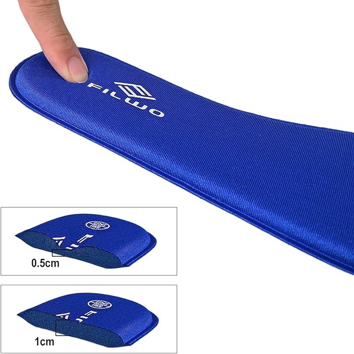 Comfort Blue Cushioned Memory Foam Shoe Insoles for Trainers Sneakers - OneBag