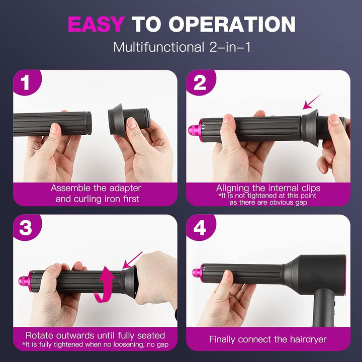 Multifunctional 2 in 1 Hairdryer Accessory - OneBag