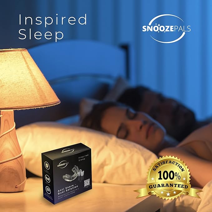 Anti Snore Device, Safe Comfortable Snoring Aids Mouthpiece Device - OneBag