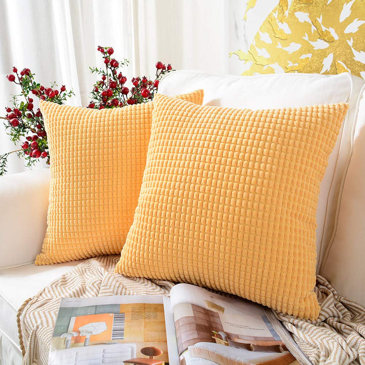 2 Pcs 18x18 Inch 45x45 cm Cushion Covers - OneBag