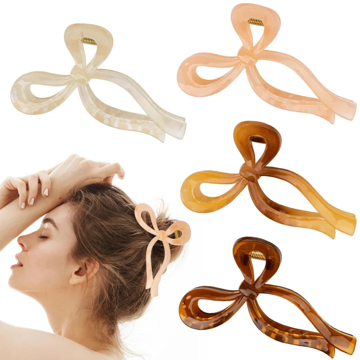 4 Pcs Large Hair Claw Clips - OneBag