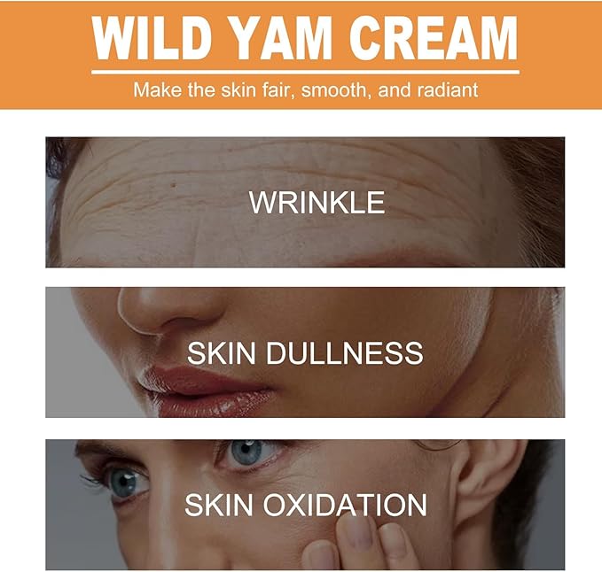 2 Pcs Wild Yam Cream, Annas Wild Yam Cream Organic for Hormone Balance, Women's Organic Wild Yam Root Cream - OneBag