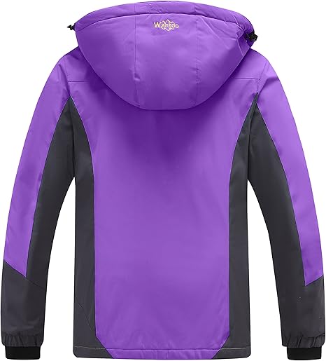 Wantdo Women's Mountain Waterproof Ski Jacket | Windproof Rain Winter Coat - OneBag