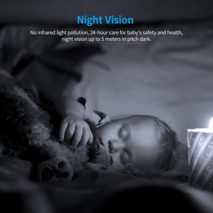 WiFi IP Baby Camera, 2K Wireless Home Security Camera - OneBag