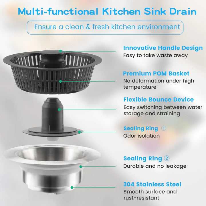 Sink Strainer and Stopper - OneBag