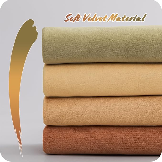 4 Pcs Cushion Covers 30x50cm Set, Soft Decorative Throw Pillow Cover - OneBag