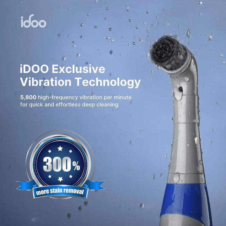 Electric Cleaning Brush, Cordless Power Scrubber, Cleaning Tool for Kitchen Bathroom Shower Tub Tile Wall Crevice - OneBag