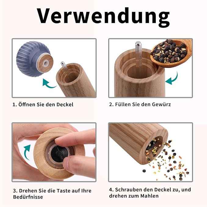 Salt and Pepper Mill Set