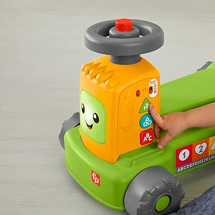Fisher-Price Multicolor First Educational Games, HRB83, Children Toddler Car Truck - OneBag