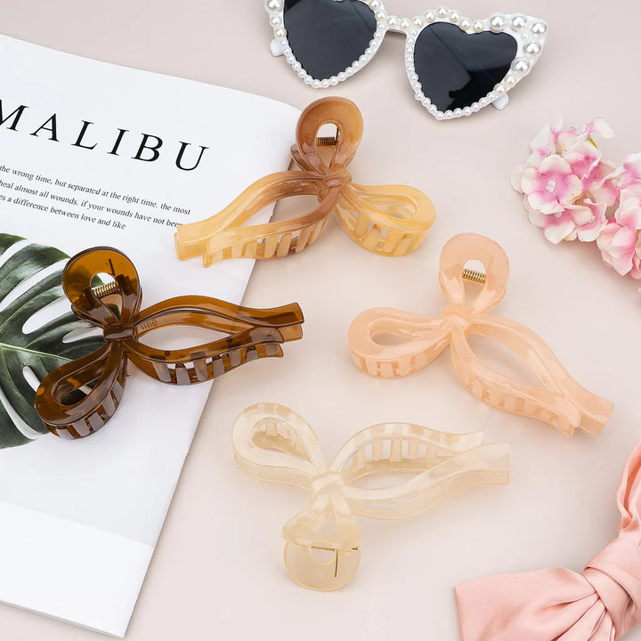 4 Pcs Large Hair Claw Clips - OneBag