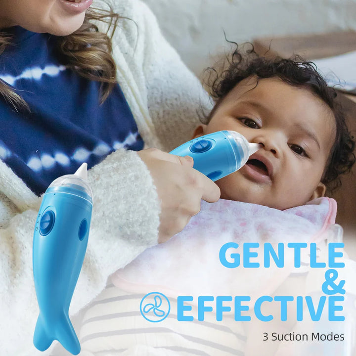 Baby Nasal Aspirator, Electric Nose Sucker Electric, Nose Cleaner for Newborn Toddlers - OneBag