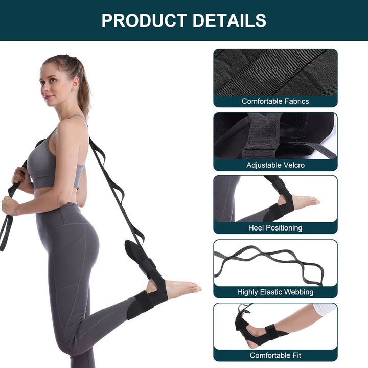 Stretching Strap, Ankle Ligament Stretcher Belt with Loops - OneBag