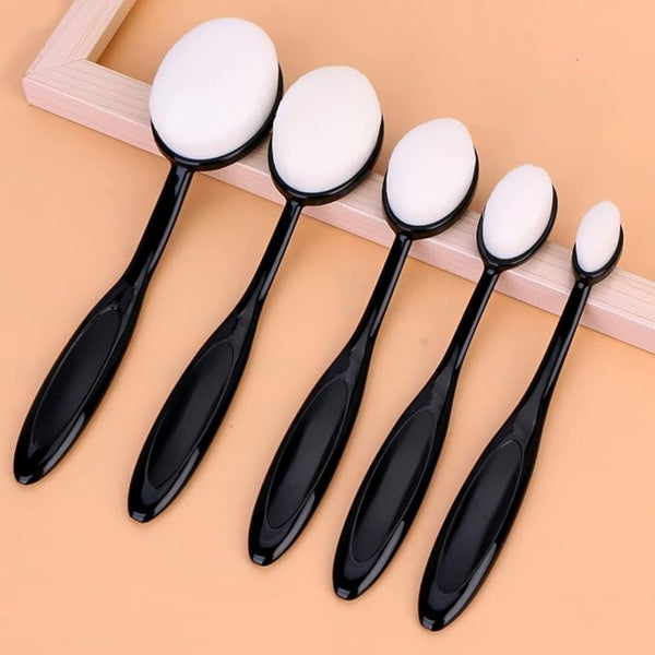 UNIMEIX 5 Pcs Black Ink Blending Brush Crafting for Card Making, Blending Brushes Set