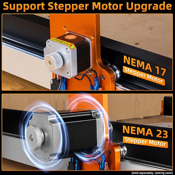 FoxAlien CNC Router Machine Masuter 3 with Steel Wheels, 3-Axis Engraving Milling Machine, 15.75” x 15.75” x 3.74” Working Area - OneBag