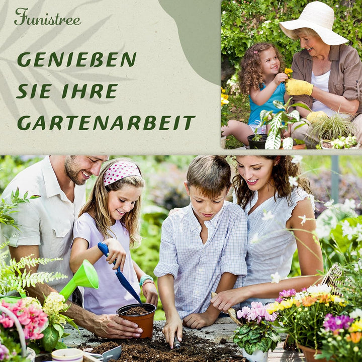 3 Pcs Mother's Day Gift Ceramic Small Planters Pots with Saucers - OneBag