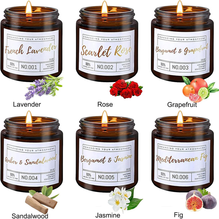 4/6 Pcs Scented Candles Sets - OneBag