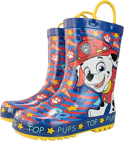 Paw Patrol Kids Wellington Boots Marshall Size 8 - OneBag