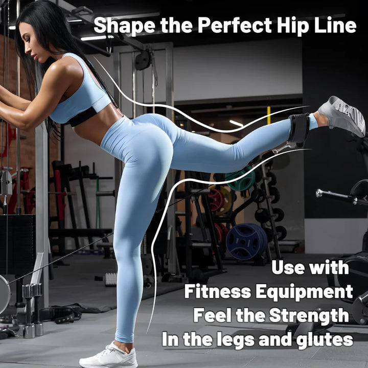 Adjustable Weight Dumbbell Ankle Strap For Cable Machines, Dumbbell Holder Monkey Ankle Strap Feet - OneBag