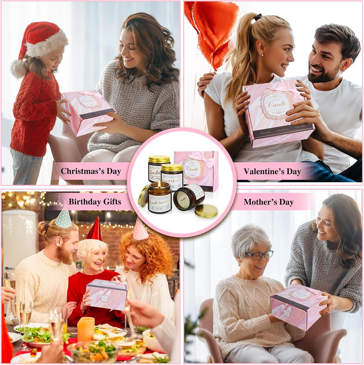 4/6 Pcs Scented Candles Sets - OneBag