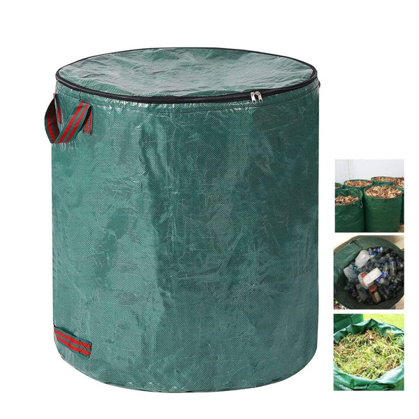 32 Gallons Environmental Compost Garden Green Bag, Garden Waste Bin