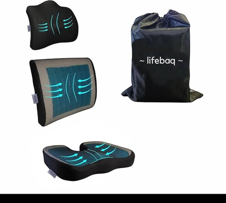 Chair Seat Cushions Memory Foam, Cushion Set - OneBag