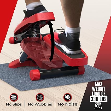 Nordic Lifting Steppers With Resistance Bands Set , Step Machine Exerciser for Home - OneBag
