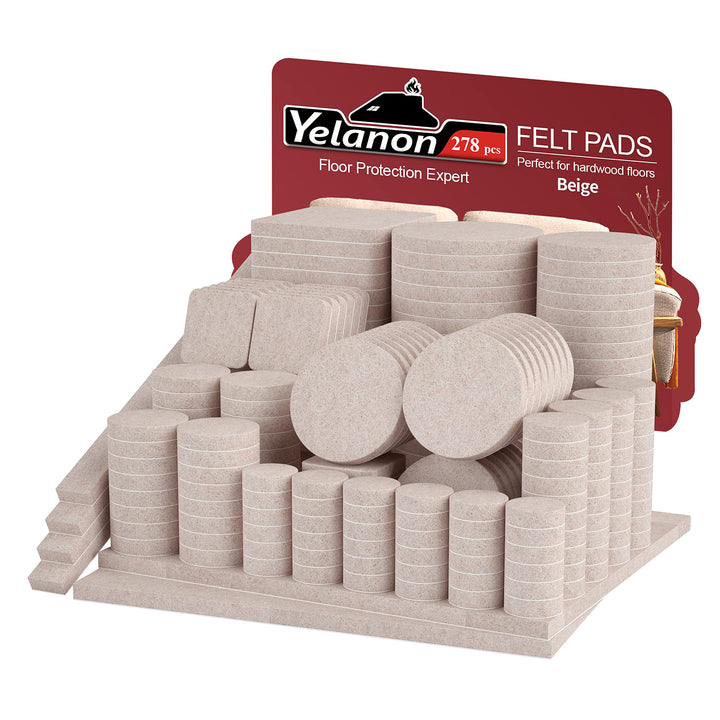 Non Slip Furniture Pads, Non Skid for Furniture Legs - OneBag
