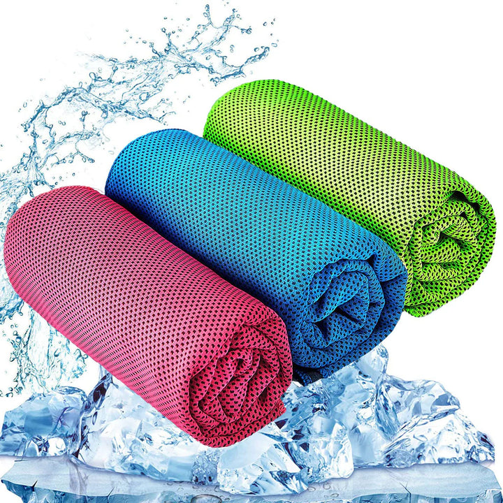 Cooling Towel Microfibre Quick Dry Breathable for Neck & Face During Sports - OneBag