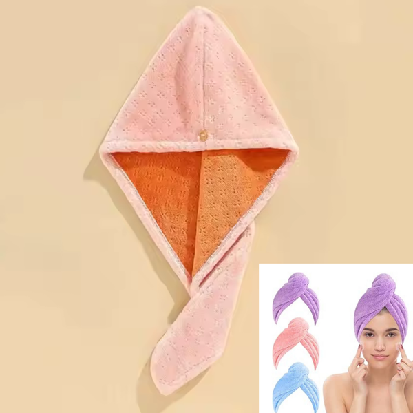 Microfiber Hair Towel Wrap Super Absorbent Microfiber Salon Towels 65x25