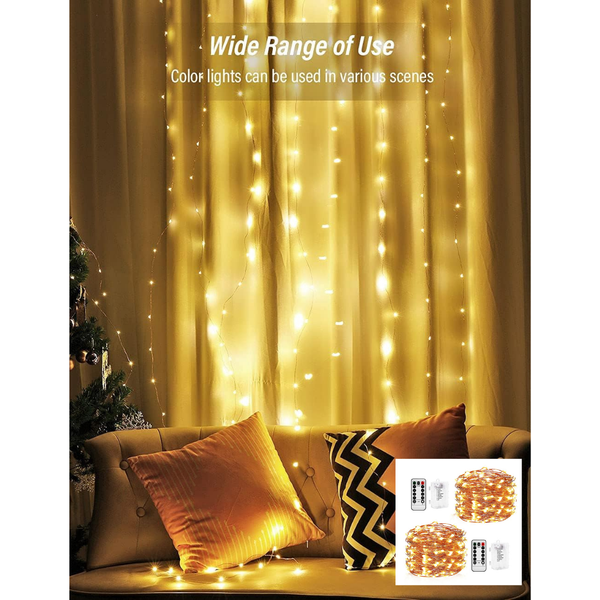 Led Fairy Lights 5M 50 LED Battery powered Waterproof String Light 8 Modes