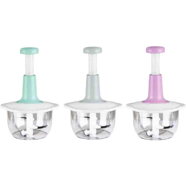 2L Kitchen Manual Hand Press Vegetable Chopper Garlic Masher Meat Grinder Mini Food Chopper Vegetable Crusher Hand Pressure Meat Grinder