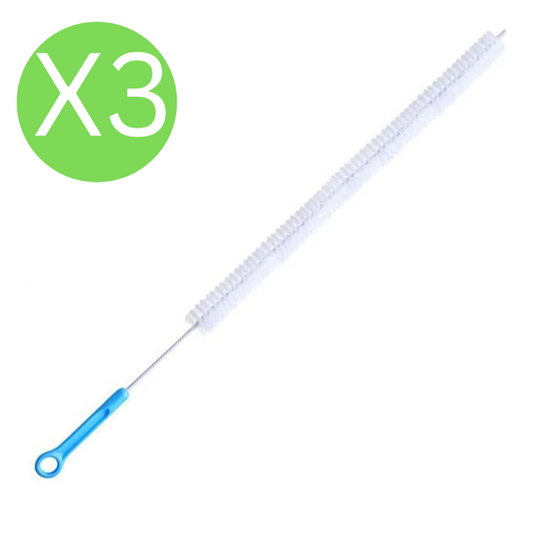 3 Pcs 71cm Radiator Cleaner Brush, Radiator Duster, Long Flexible Duster Bristle Cleaner, Drain Pipe Hose Cleaning Brush