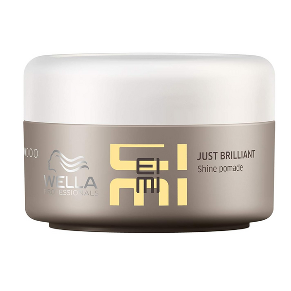 Wella Professionals EIMI Just Brilliant Hair Styling Pomade with Anti-Frizz Effect and Heat Protection, Hold Level 1, 75ml