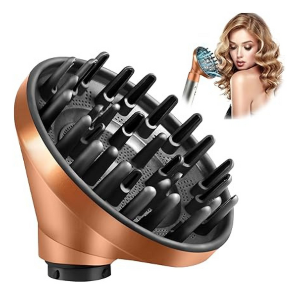 Upgraded Diffuser Nozzle Attachment for Dyson for Airwrap, Converting for Airwrap Styler to Hair Dryer Diffuser Attachment