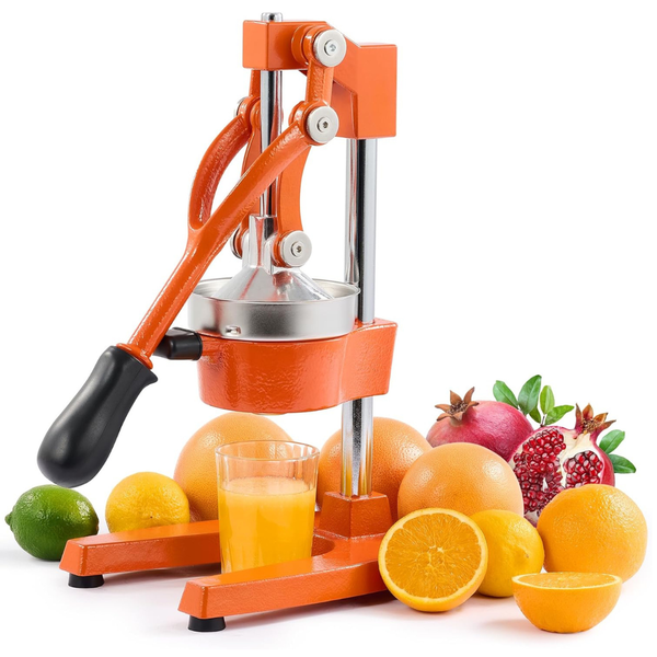 CO-Z Commercial Grade Citrus Juicer, Hand Press Manual Fruit Juicer, Cast Iron Stainless Steel squeezer