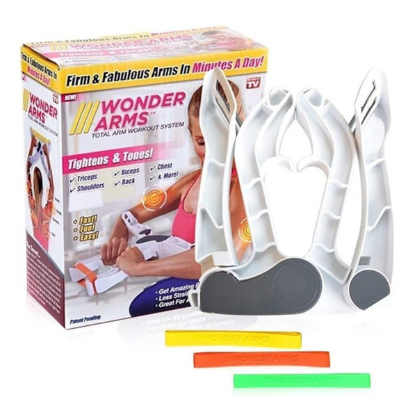 Arm Workout Machine Upper Body Resistance Exercise with 3 System Resistance Training Bands for Women