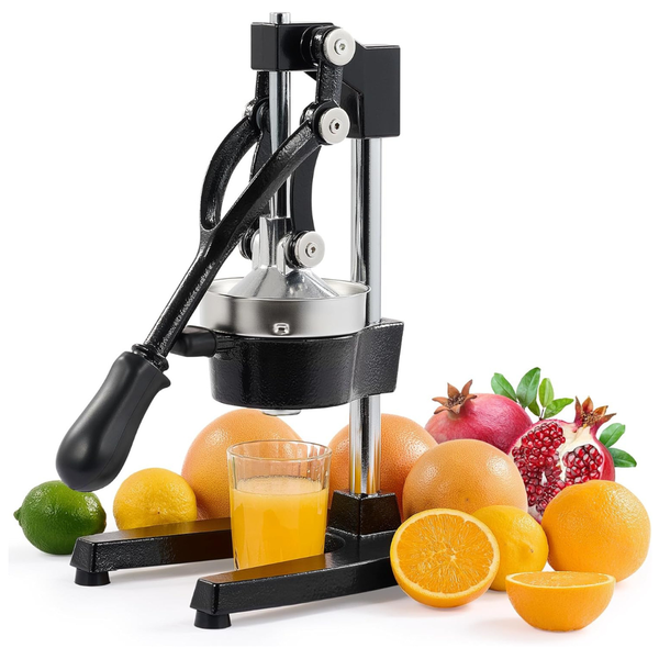 CO-Z Commercial Grade Citrus Juicer, Hand Press Manual Fruit Juicer, Cast Iron Stainless Steel squeezer