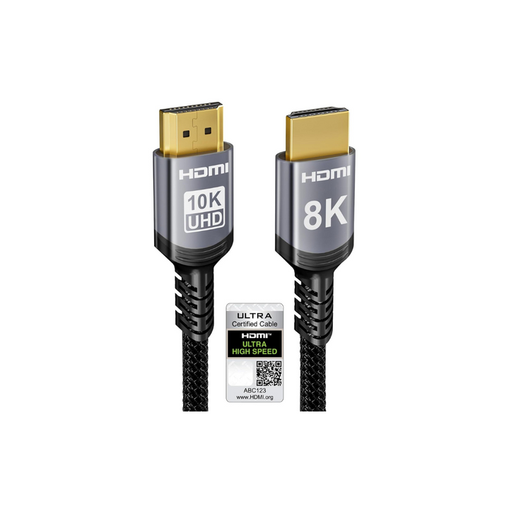 Sniokco 8K HDMI 2.1 Cable 15M, 48Gbps High Speed HDMI® Cable - OneBag