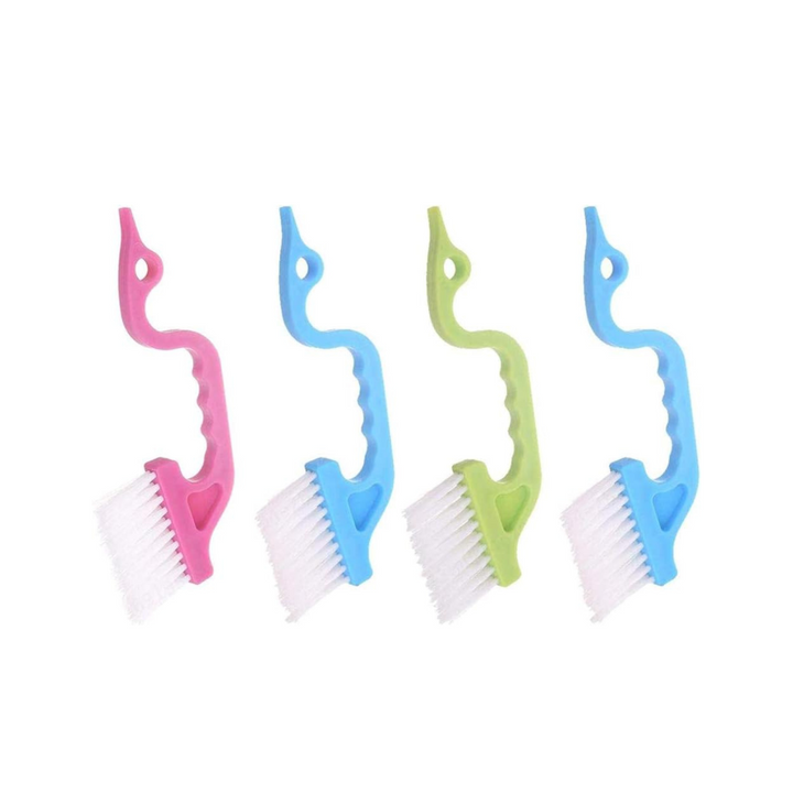 4 Pcs Kitchen Brush Cleaning Tools Window Groove Gap Track Cleaning Brushes Kitchen - OneBag