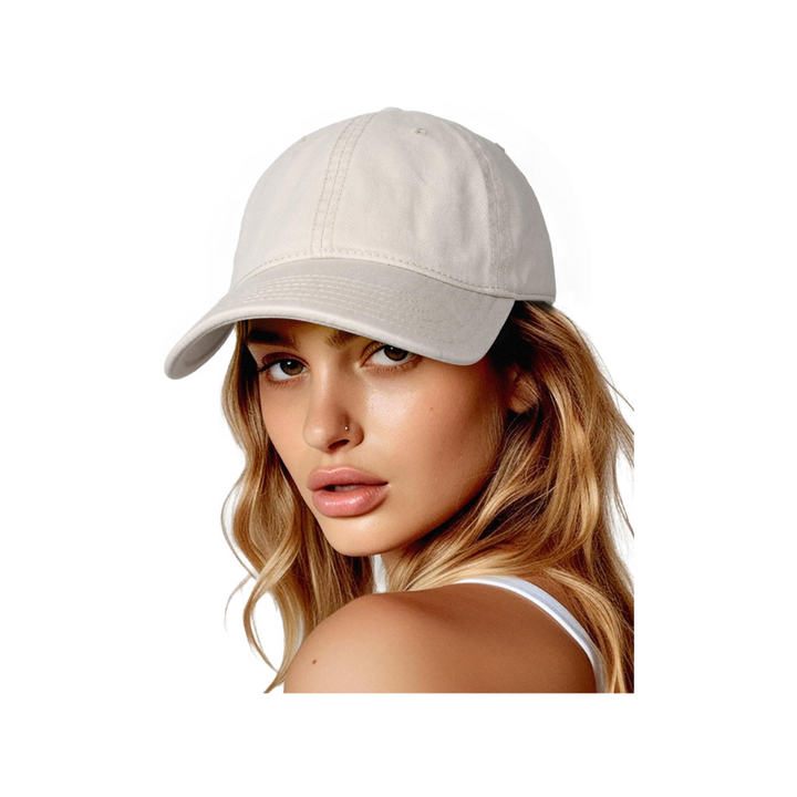 FURTALK Womens Men's Baseball Cap 100% Washed Cotton Soft Cap Adjustable Unisex Unstructured Baseball Hats- M - OneBag