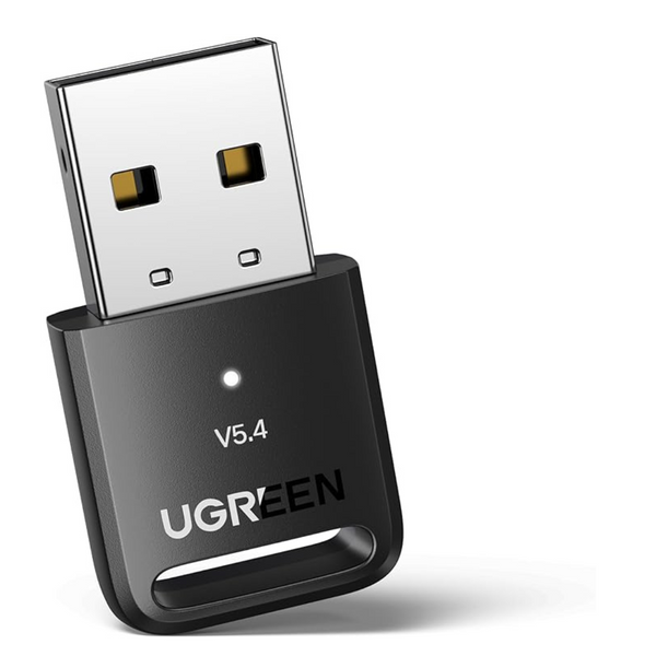 UGREEN Bluetooth 5.4 Adapter PC, USB Bluetooth Dongle for PC Windows 11/10/8.1, EDR and BLE Modes, Long Range, Plug & Play, Mini-Sized, for Controller, Headphone, Keyboard, Mouse etc.