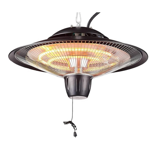SORTFIELD Electric Patio Heater, 2000W，Ceiling Mounted, Outdoor or Indoor Use …