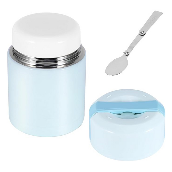Kinberry Soup Flask - 800ml Vacuum Insulated Food Stainless Steel Jar for Hot and Cold Meals Double Walled Soup Flask Leakproof Food Jar Soup Containers